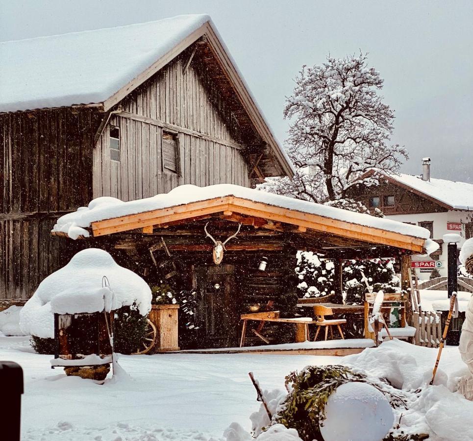 Hotel Alpenstolz Mieders Buitenkant foto